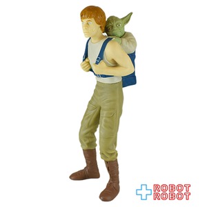 アプローズ社 スター・ウォーズ ルーク＆ヨーダ ソフビフィギュア 紙タグ無