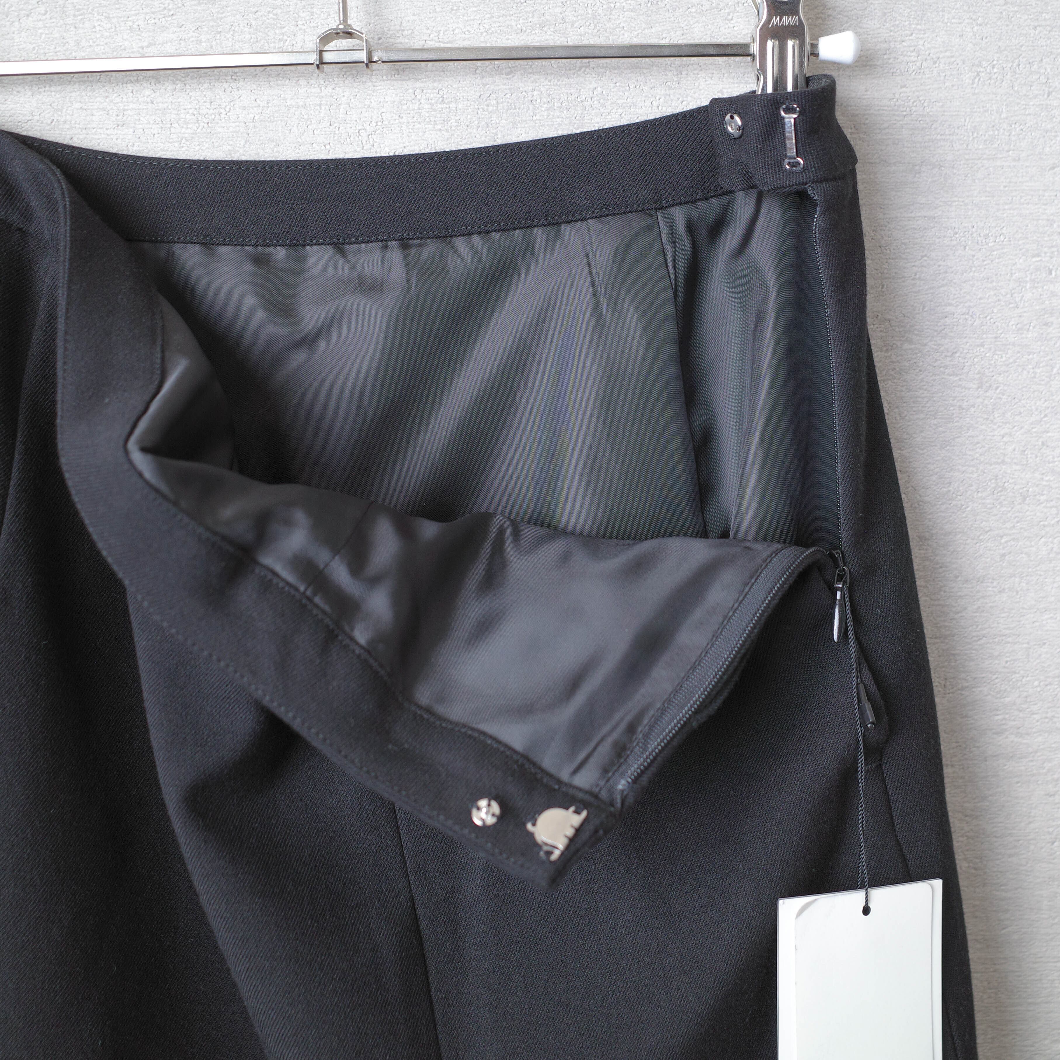 [NEW] RIM･ARK	SLIT SKIRT BLACK 460BAL31-0230