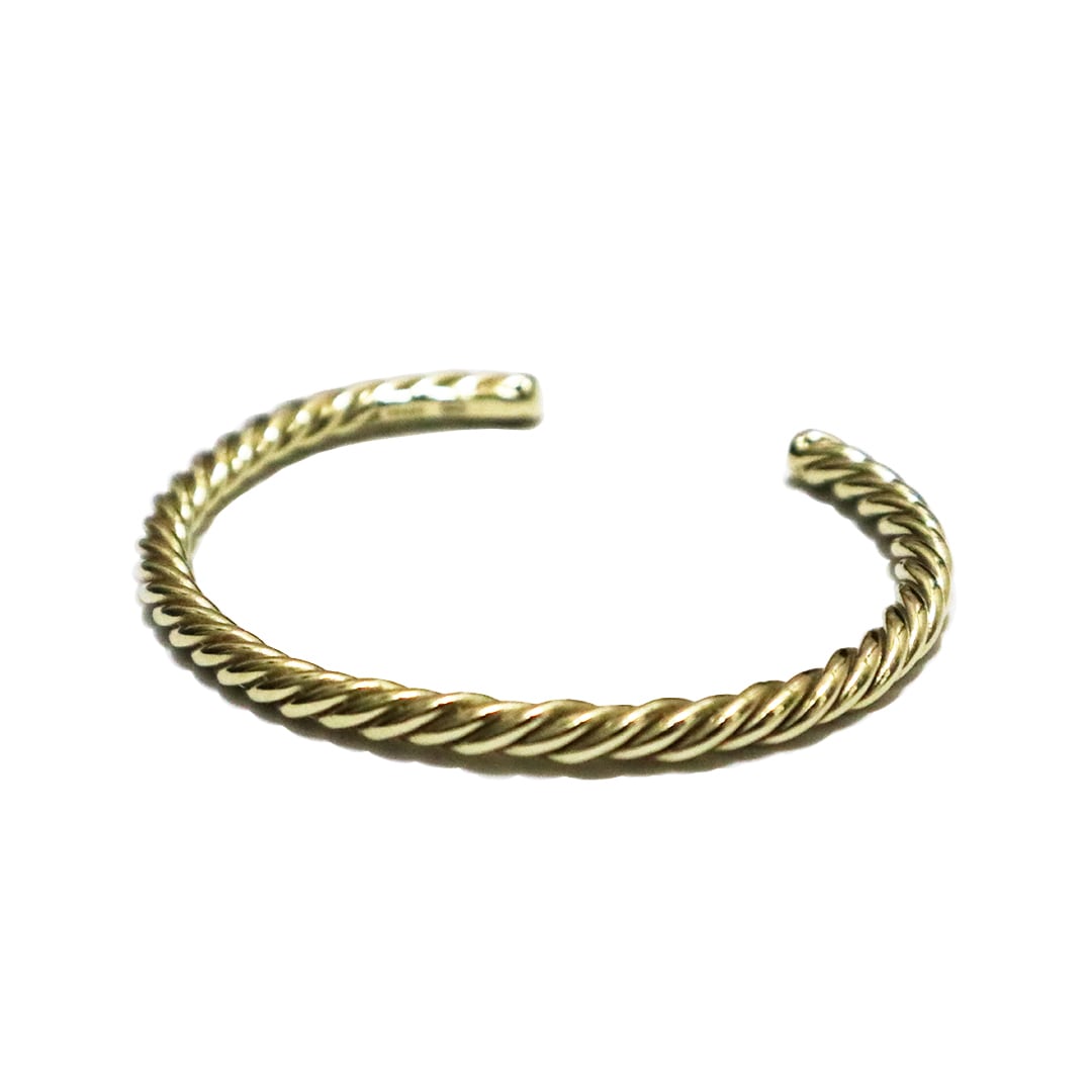 RUDE GALLERY : TWIST BANGLE | Gusset
