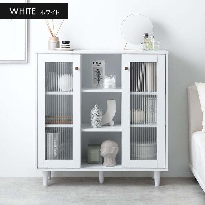 幅78cm】 引き戸キャビネット | Voila