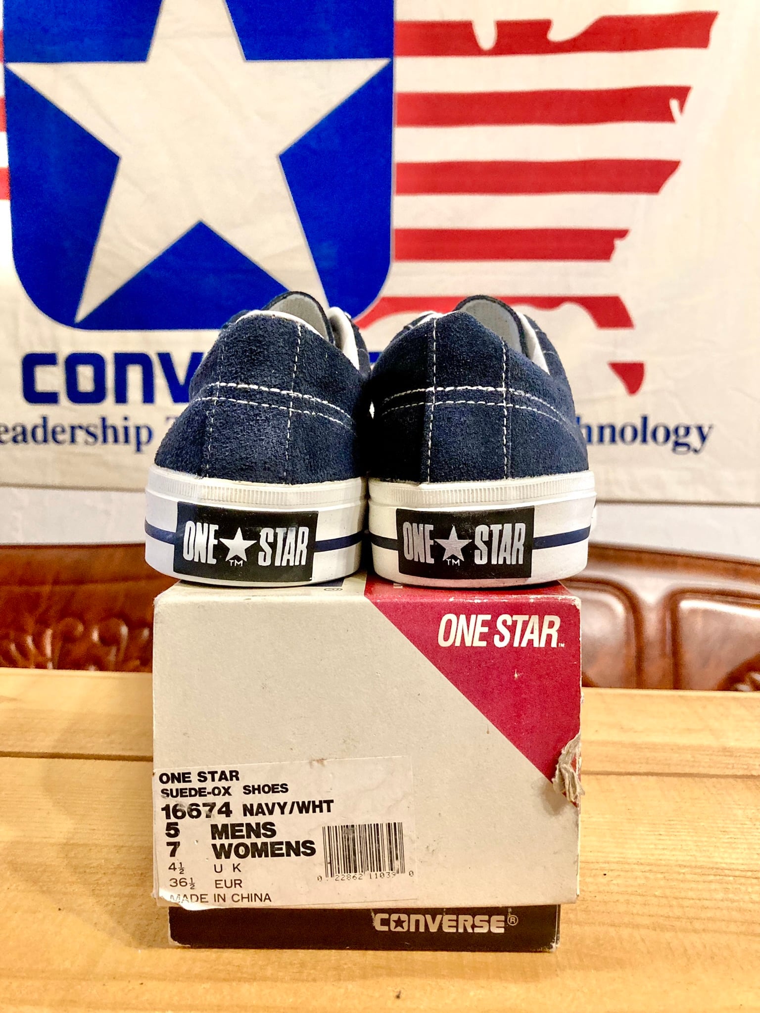 converse（コンバース） ONE STAR（ワンスター） スエード ネイビー 5 24cm 237 | freestars powered by  BASE