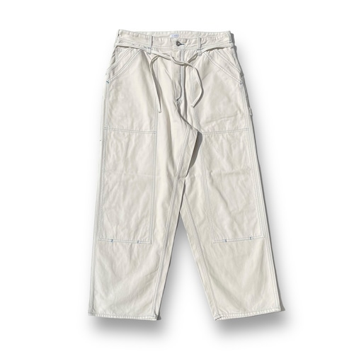 FILL THE BILL DOUBLE KNEE PAINTER PANTS (WHITE DUCK)