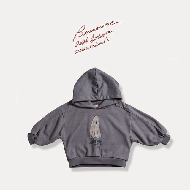 【取寄】boneoune｜ghost hoodie｜ゴーストフーディー｜XS-JL｜kids&jr｜26 autumn