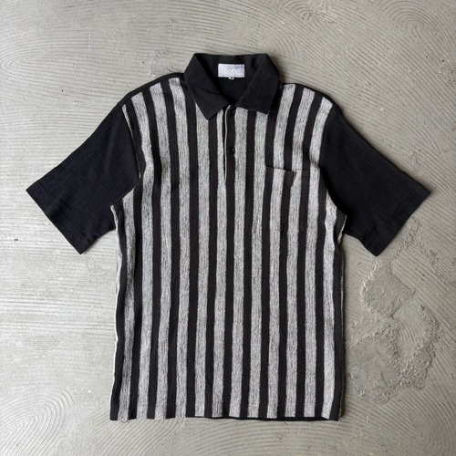 Striped polo-shirt