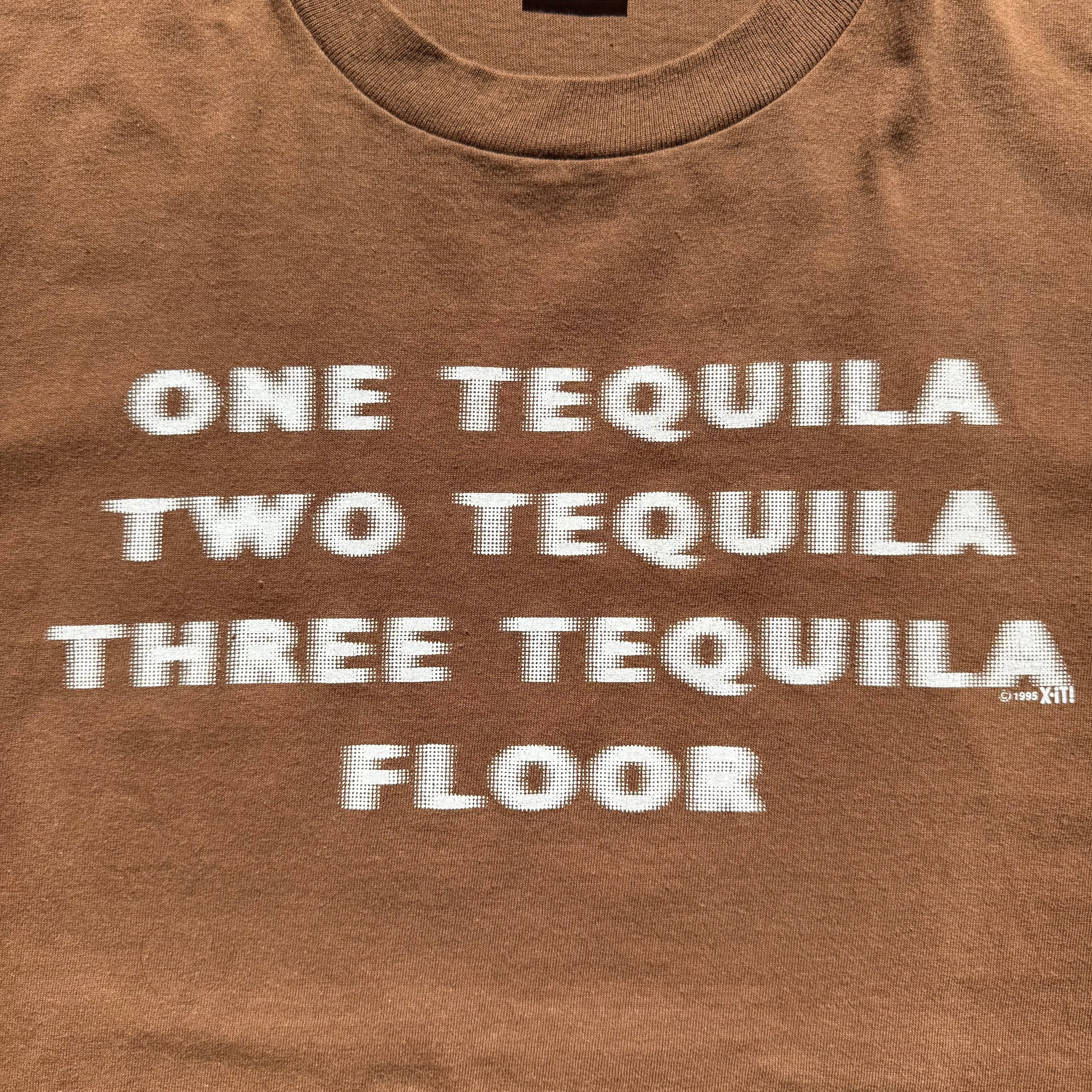 90's Used Vintage T-Shirt（TEQUILA）テキーラ モーションロゴ