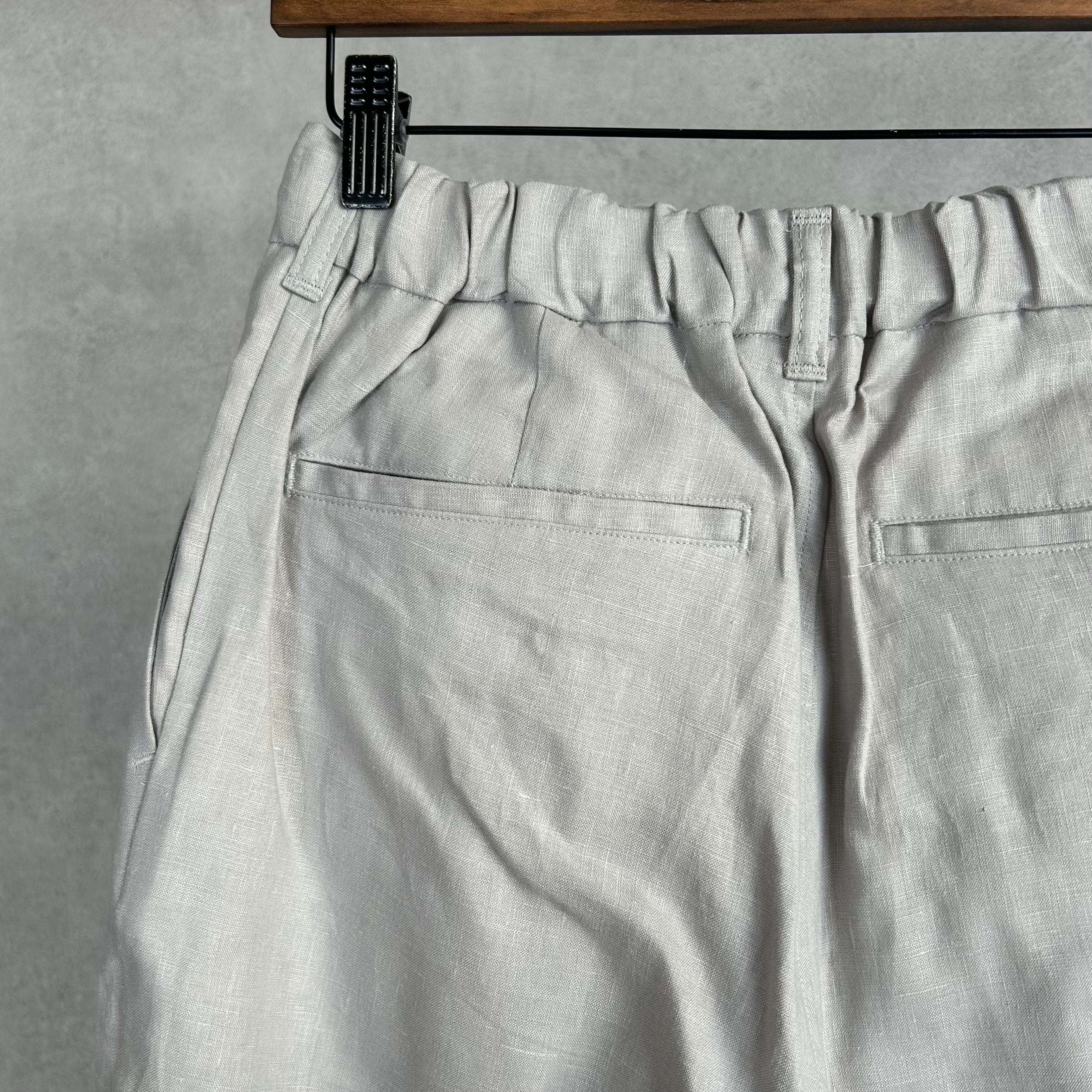 26SS》【STILL BY HAND】LINEN EASY SLACKS スティル バイ ハンド