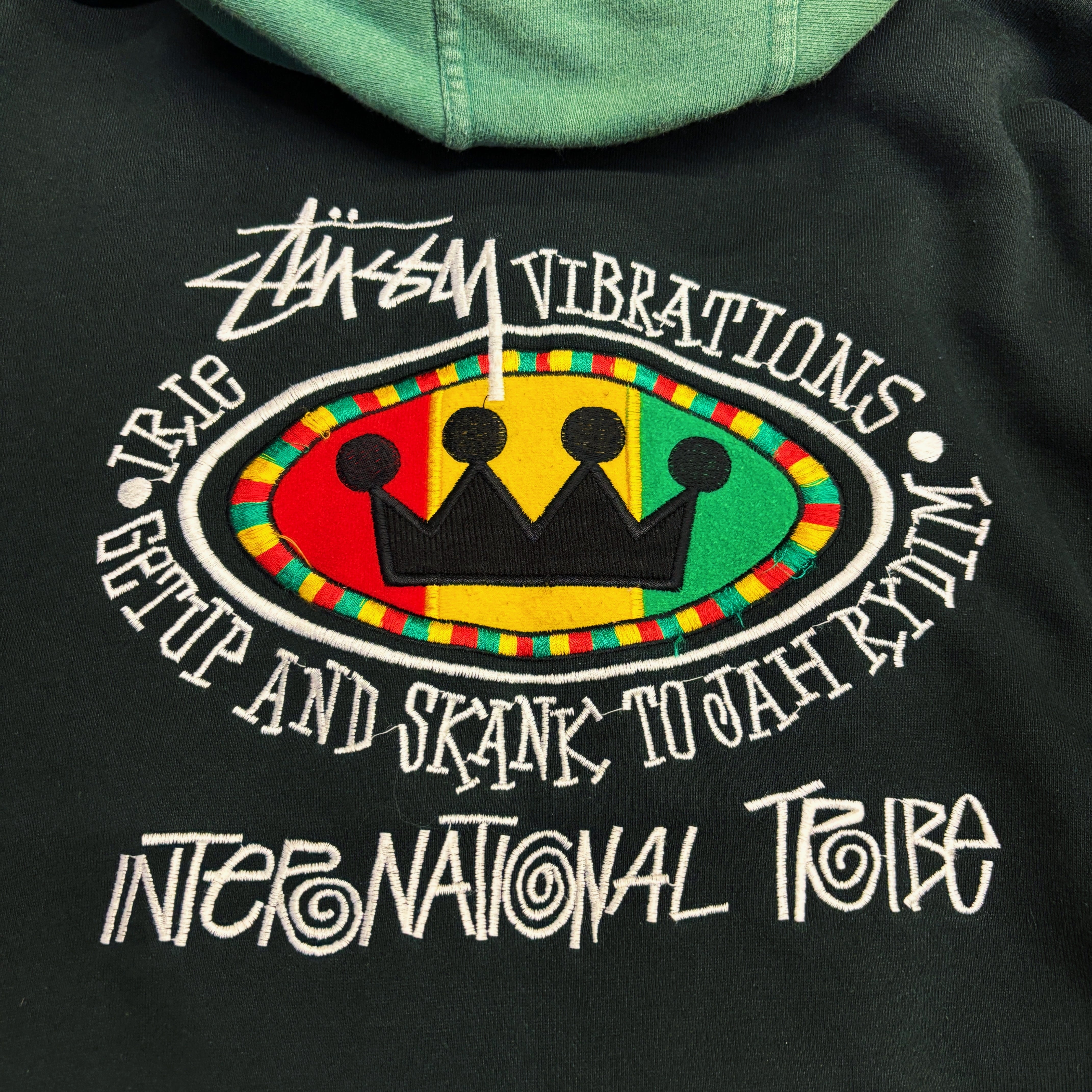 STUSSY FEELIN IRIE RASTA ZIP HOODIE | CLIMB SENDAI
