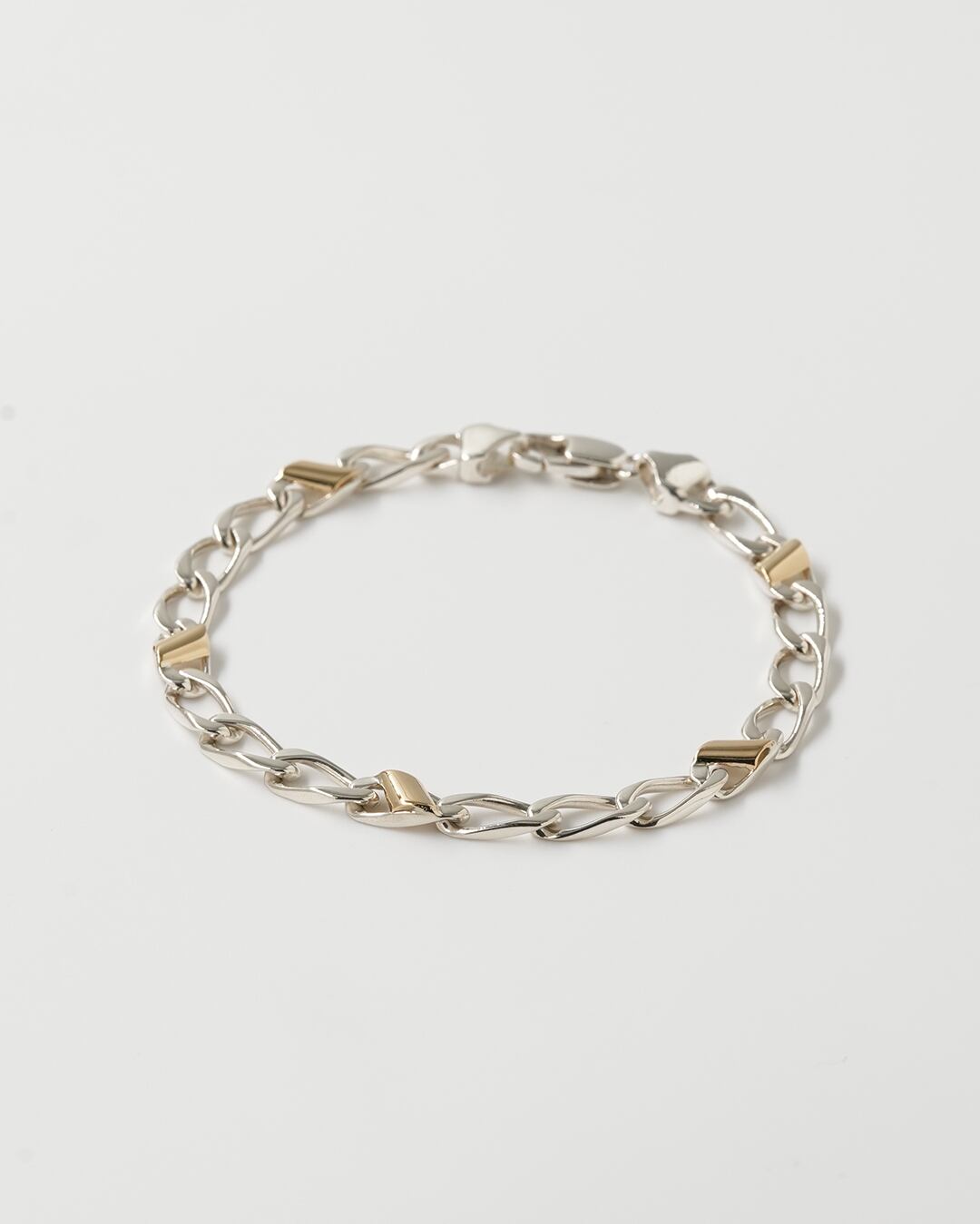 Old Tiffany&Co. Figaro Link Comb Bracelet (オールド ティファニー フィガロリンク コンビ ブレスレット)
