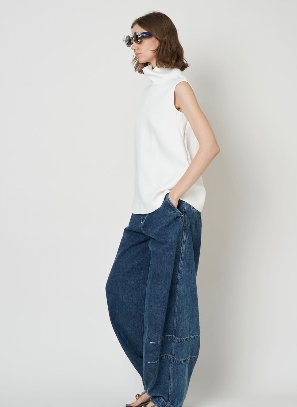 パンツ HARUNOBUMURATA NARVIK COCOON DENIM PANTS HARUNOBUMURATA】NARVIK- COCOON DENIM PANTS | idealclasse