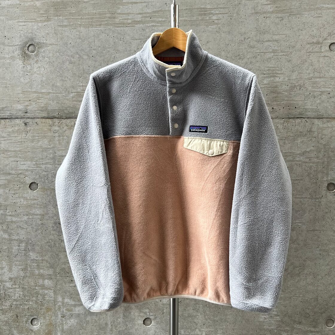 19 Patagonia/パタゴニア シンチラ スナップT フリース レディース古着 