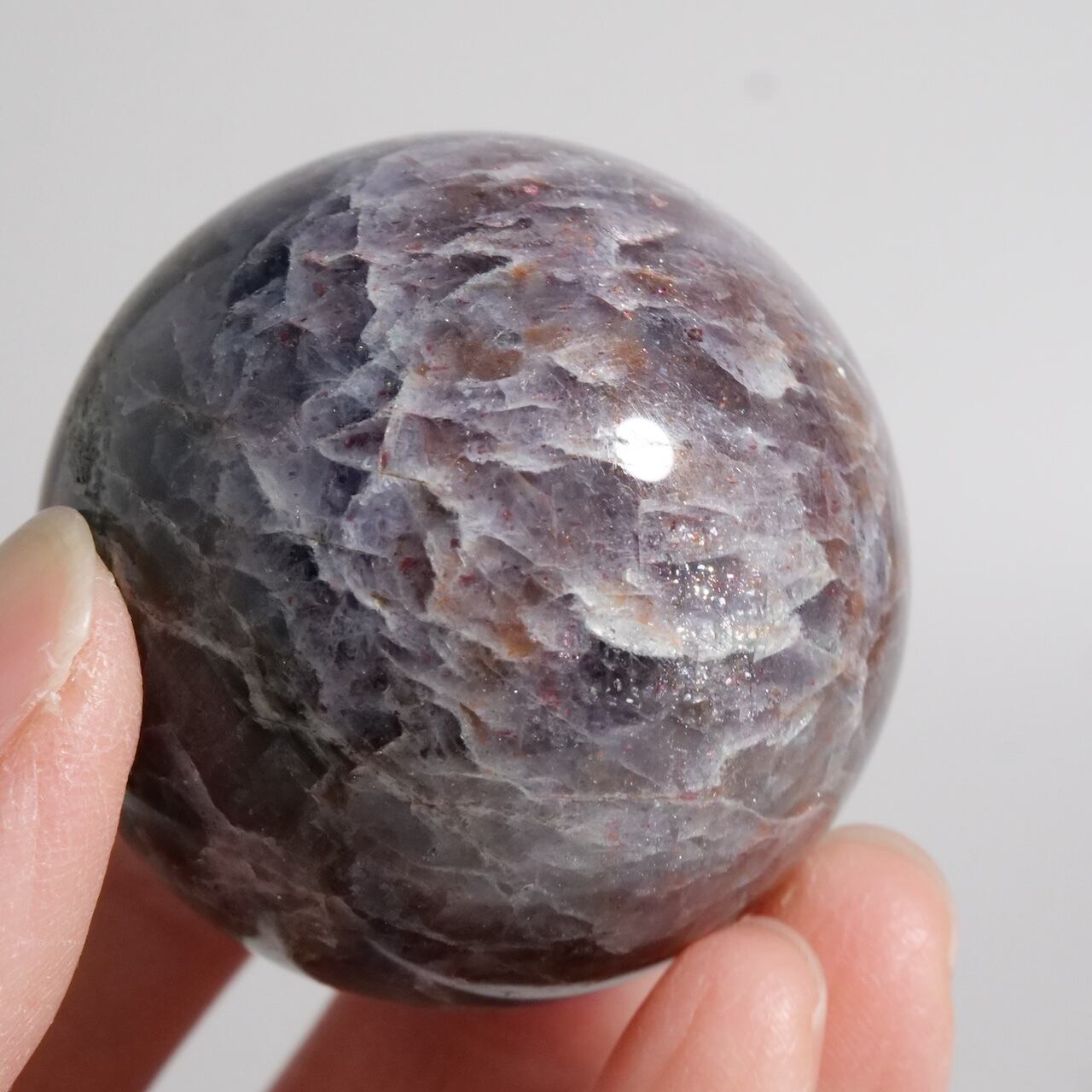 ブラッドショット アイオライト / mini スフィア【φ3.8cm】 | ariife