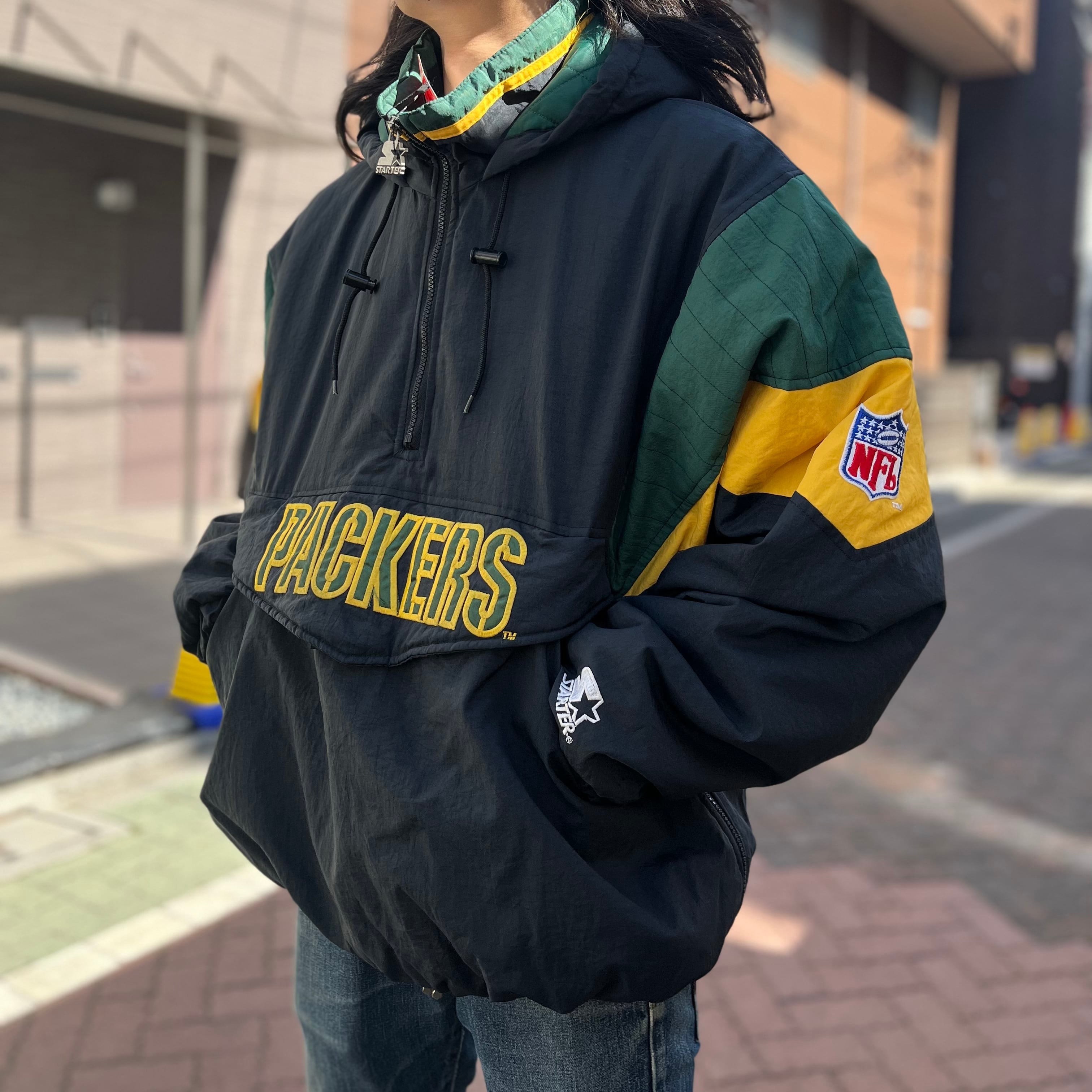 size : L【 PACKERS 】STARTER パッカーズ スターター 中綿ナイロン ...