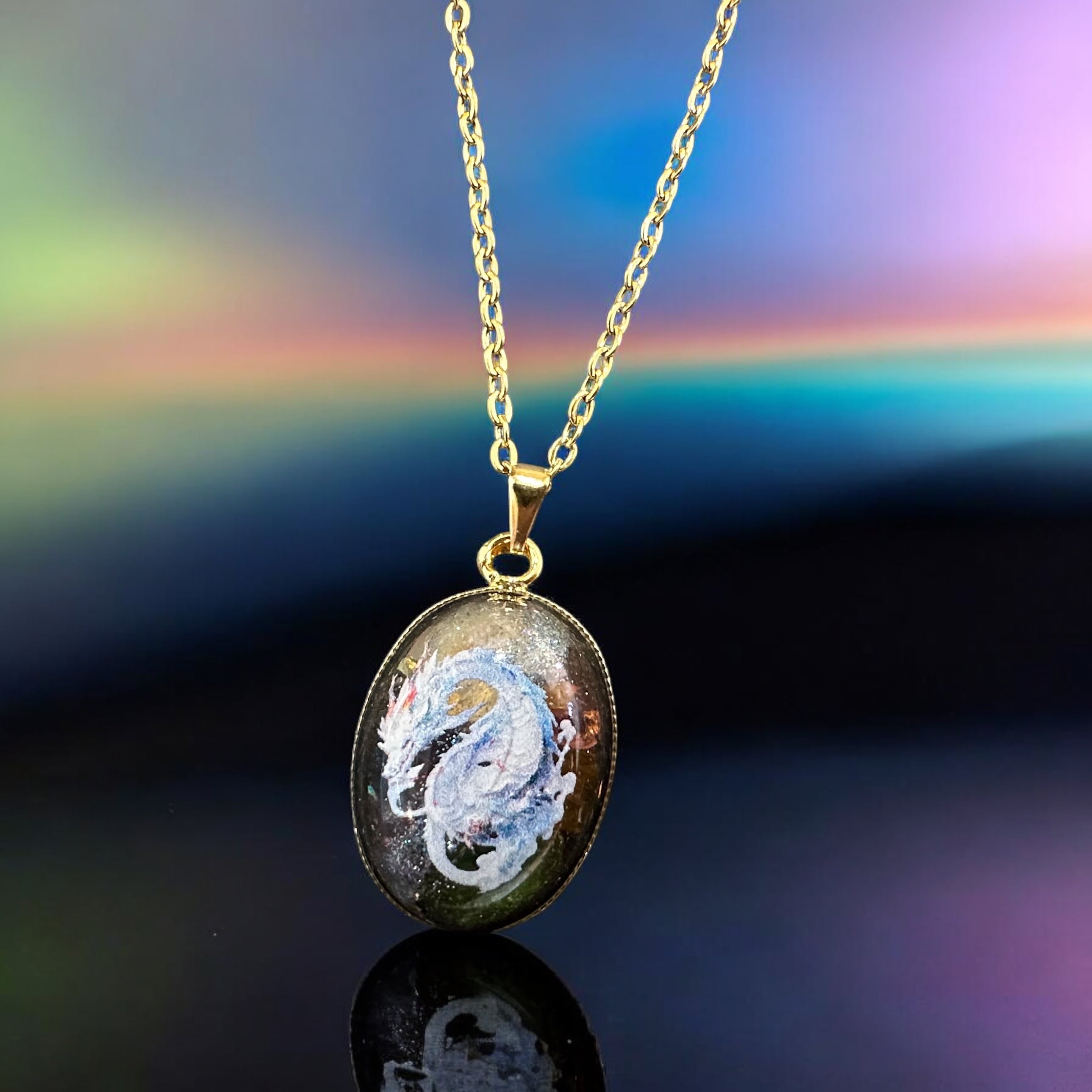 隕石ギベオン✳︎勾玉✳︎シルバーネックレス