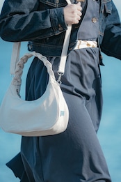 【ムーン】琵琶湖生まれの三つ編みバッグ