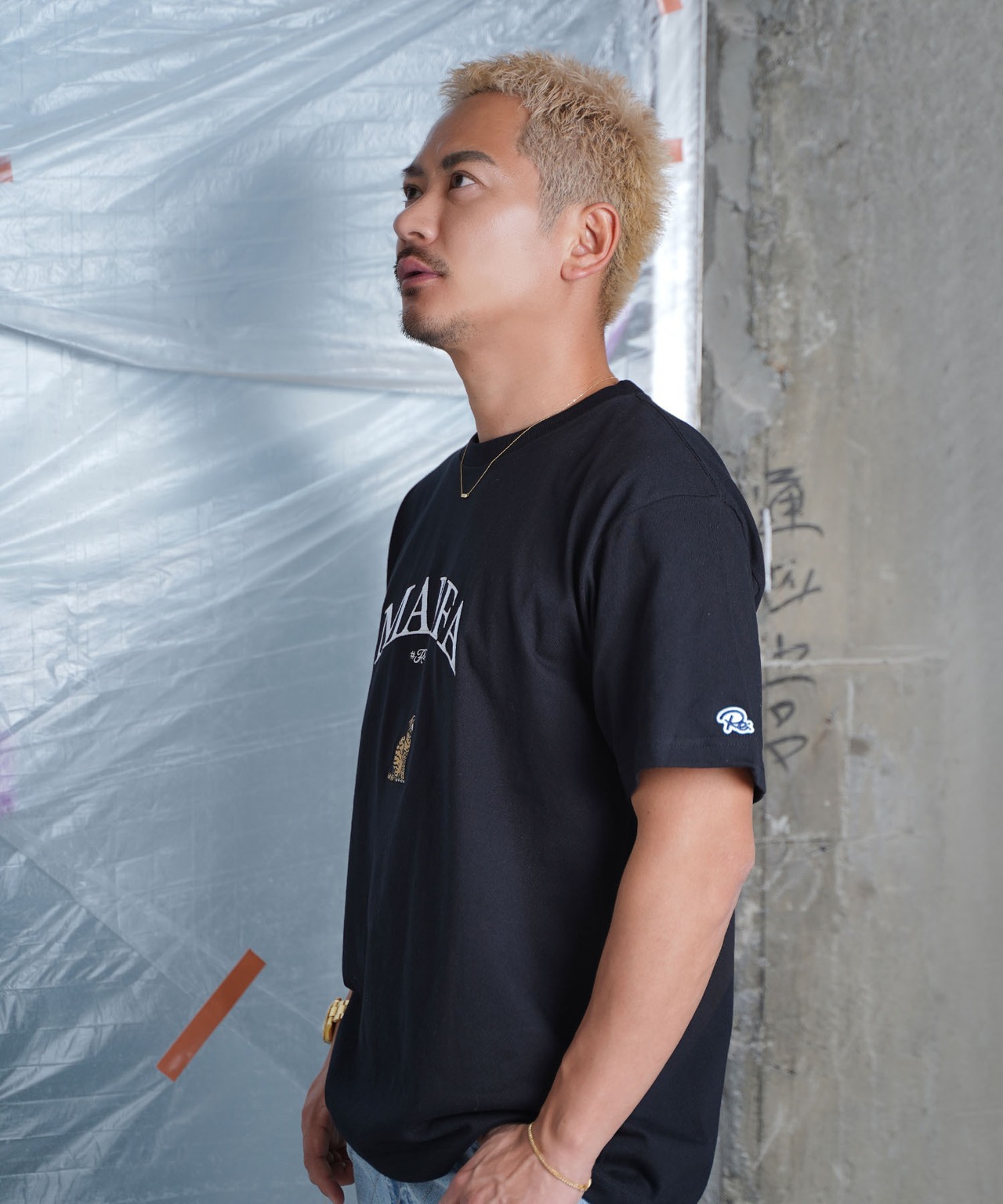 【#Re:room】MARFA CAT EMBROIDERY T-SHIRTS［REC750］