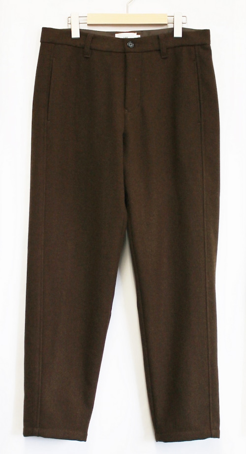【11月28日入荷予定:予約可能商品】Wide Slacks Pants Brown