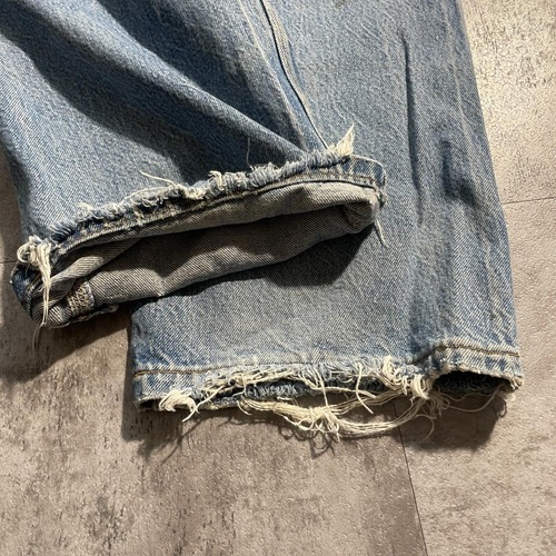 USA製 デニム ダブルニー Carhartt B07 DNM 38×34 詳細写真17