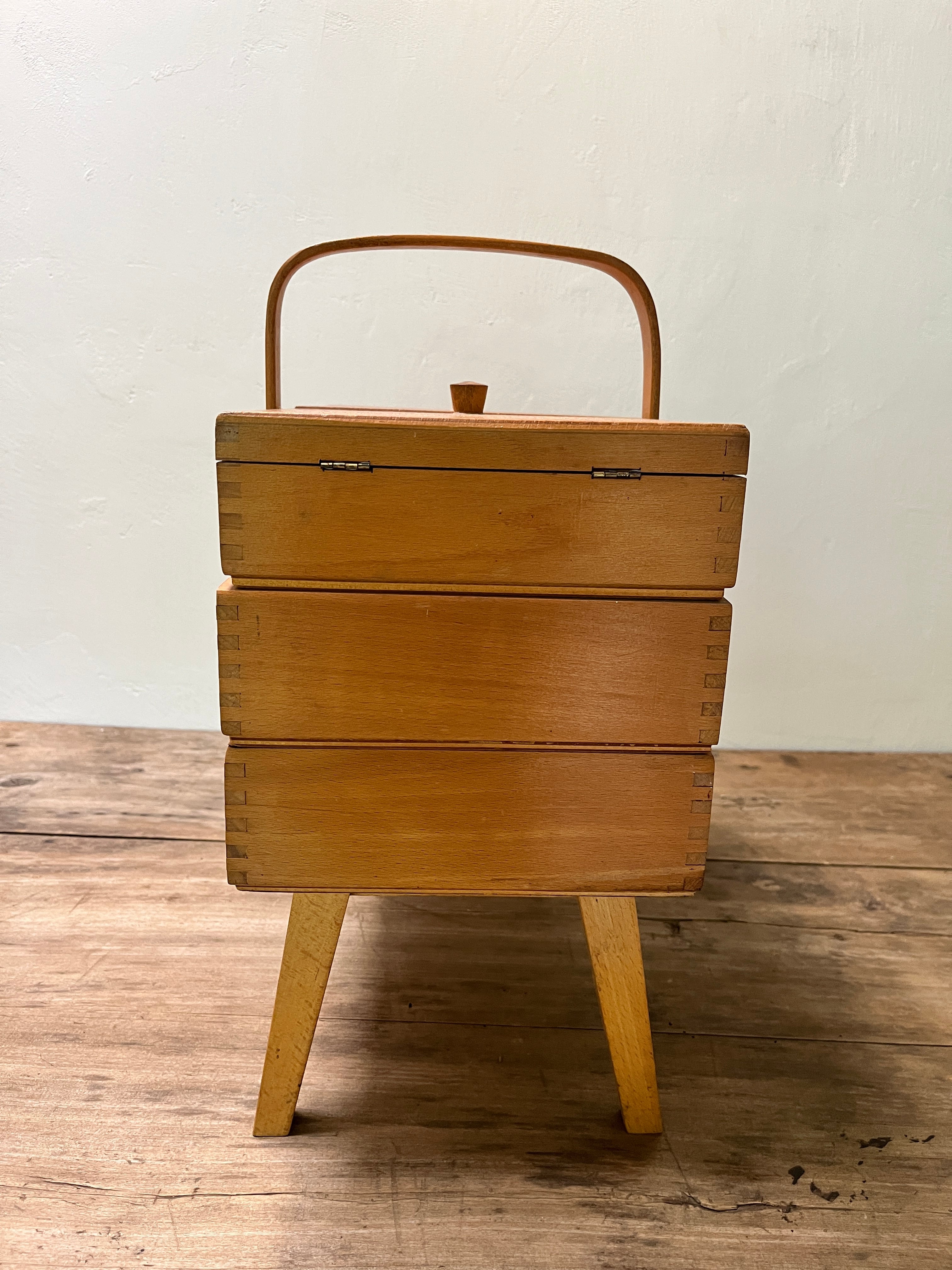 Sawing box France＜ソーイングボックス・木製ボックス・フランス