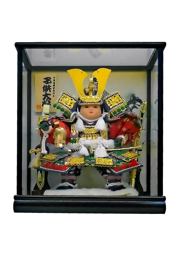 御弓太刀揃（銘弦作、28号 箱付き、弓矢＆太刀）端午の