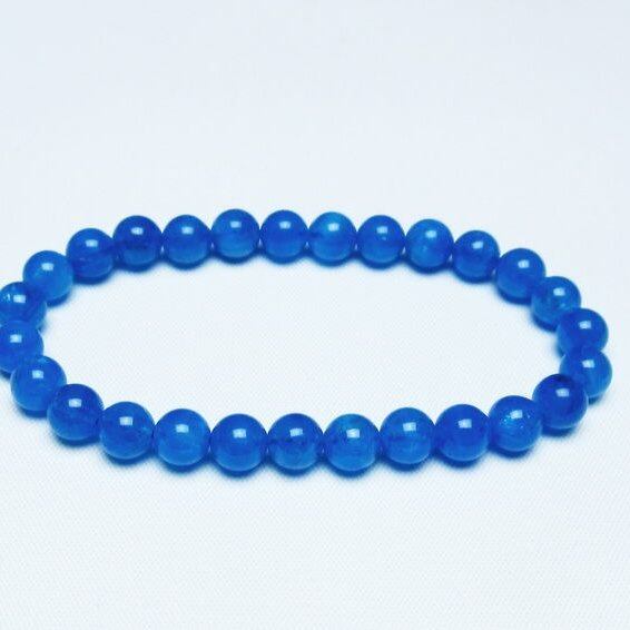 アパタイト ブレスレット 7mm 一点物 メール便可 [M便 1/10] 111-47664