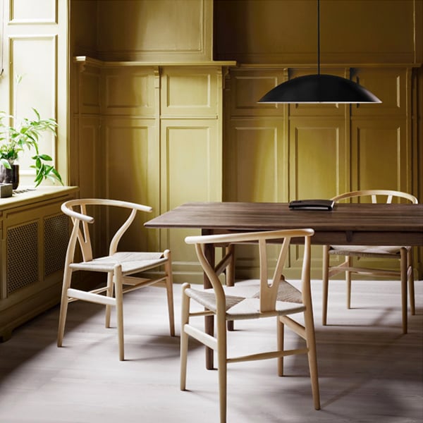 CH24 Yチェア アッシュ ブラック ペーパーコード（ブラック塗装