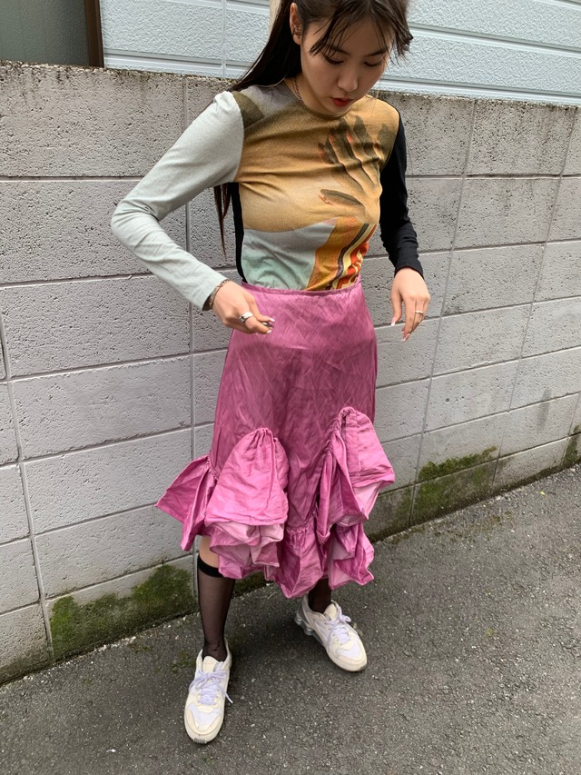 Green Pu vegan Leather dress