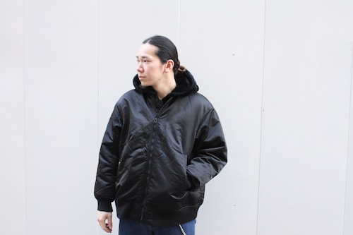 2018AW SYTE YOHJI YAMAMOTO Vintage Nylon Twill BIG MA-1