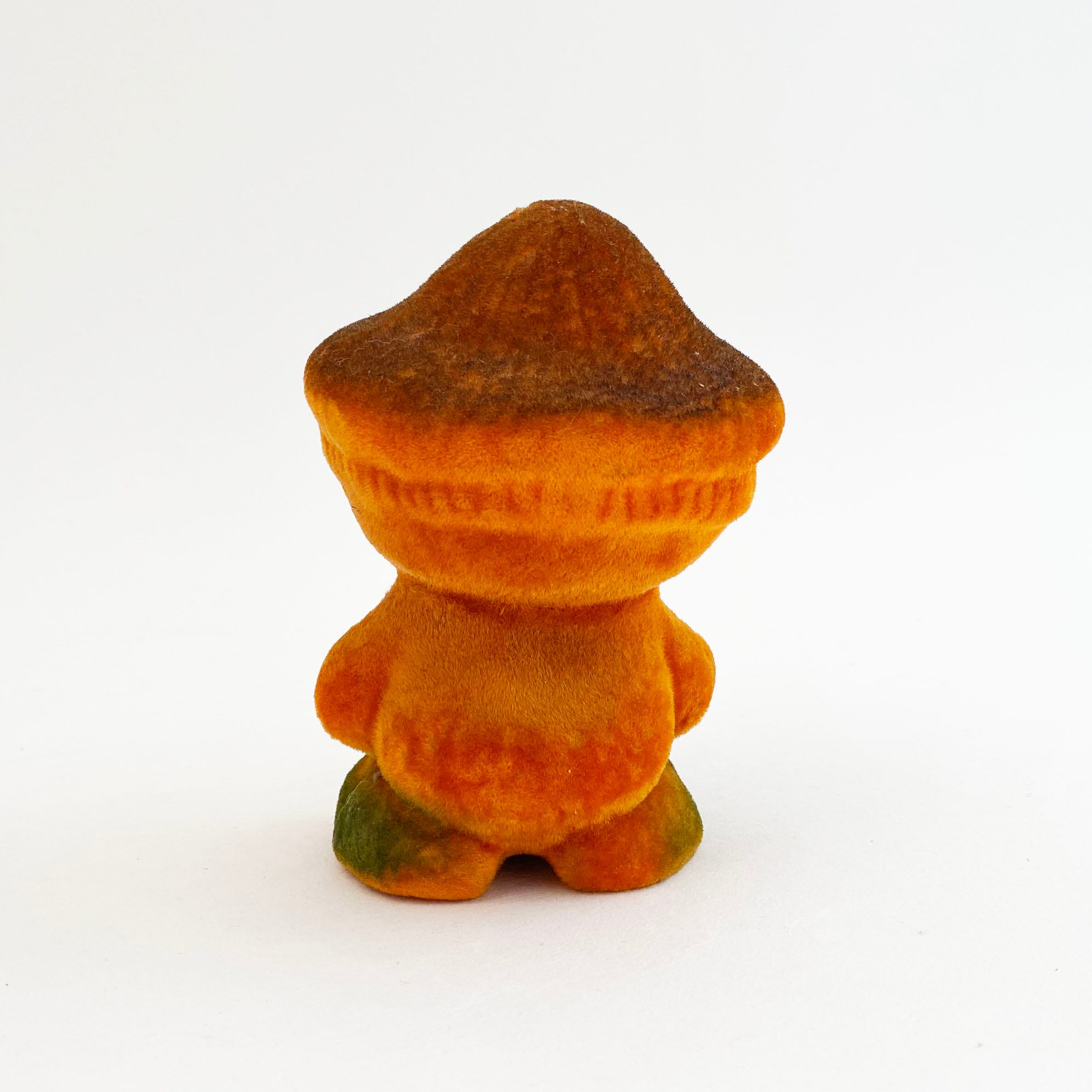 スポンジ人形（きのこおじさん/オレンジ緑）