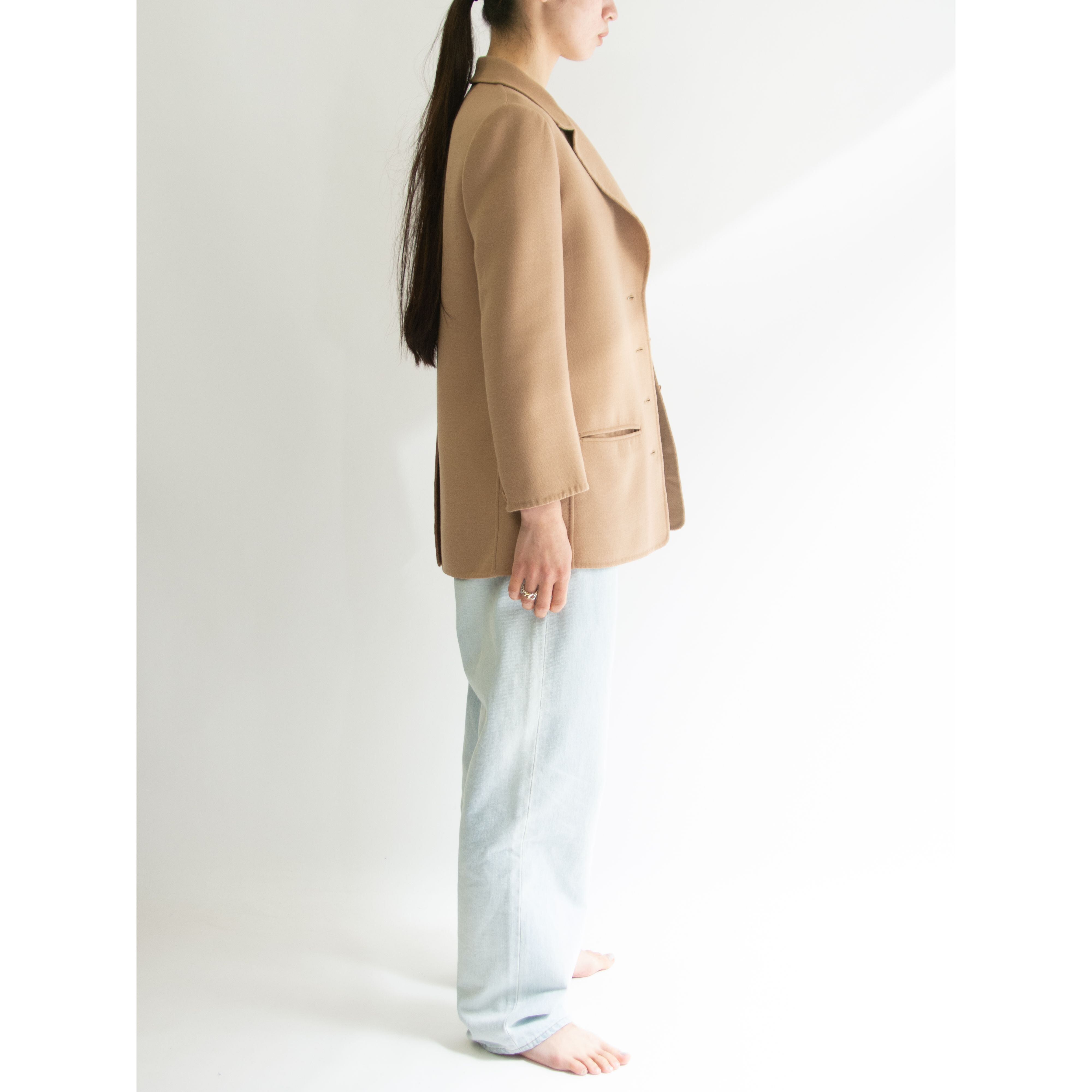 andre laug】Made in Italy 60-70's Wool Jersey Jacket（イタリア製 ...