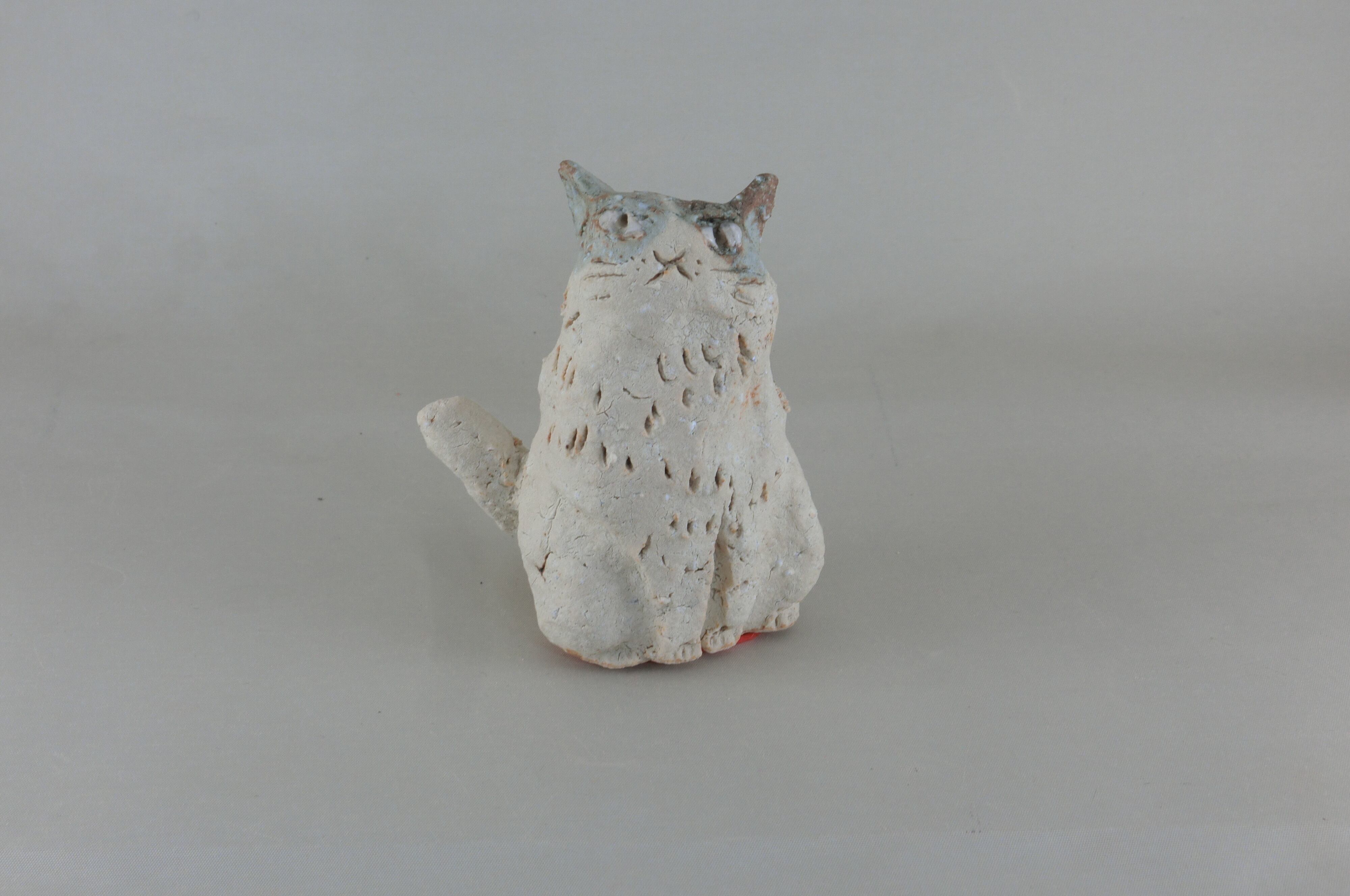 幸生窯　前川幸市作　猫（座り）