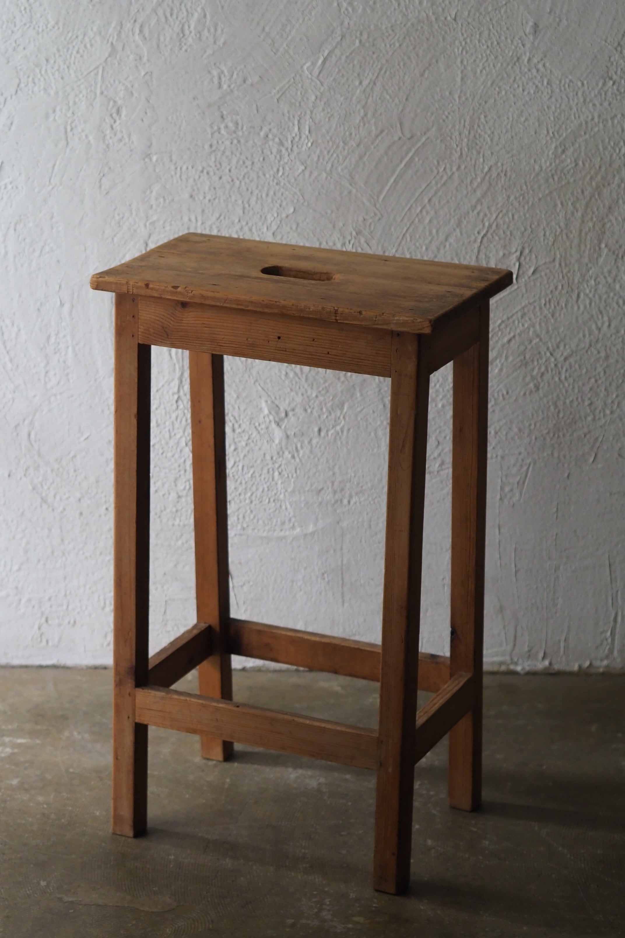 パインの花台-vintage wood plant stand | アンティーク.ヴィンテージ