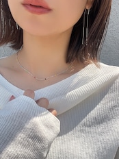 ラインスレッドピアス