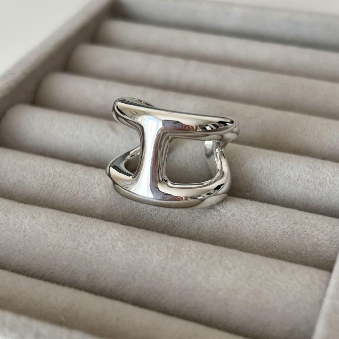 エルメス HERMES クラルテ リング サイズ表記49 SV925 美品】HERMES  