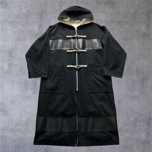 Special!! 1994s COMME des GARCONS HOMME SP Leather Switching Zip Up Duffle Coat【高円寺店】