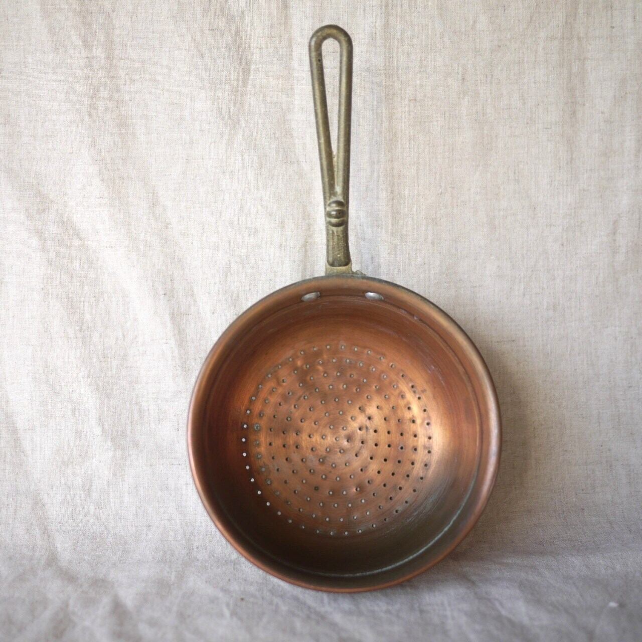 コッパー片手鍋 コランダー ドイツキッチン
