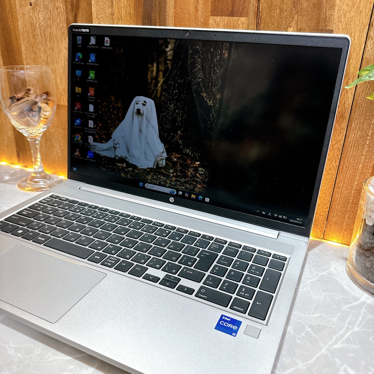 美品2022年式/ HP ProBook450 G9/i5第12世代/メモリ16GB/SSD256GB/人気ノートパソコン