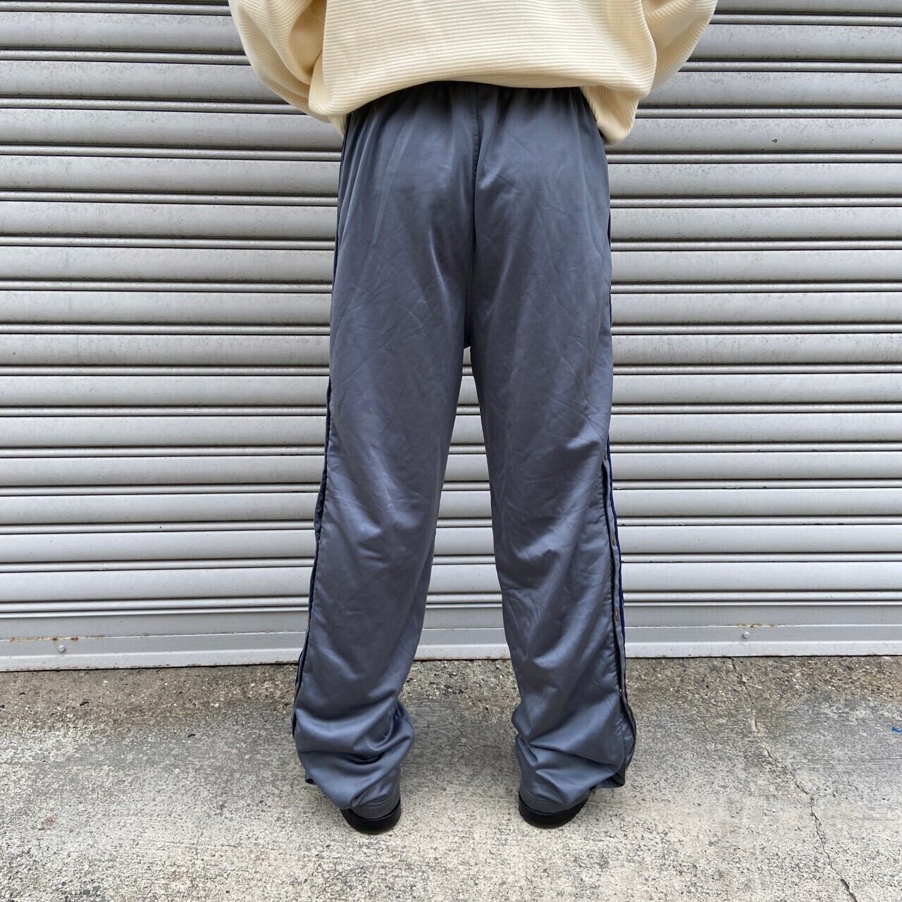 送料無料』adidas スナップボタンジャージパンツ トラックパンツ 00s 