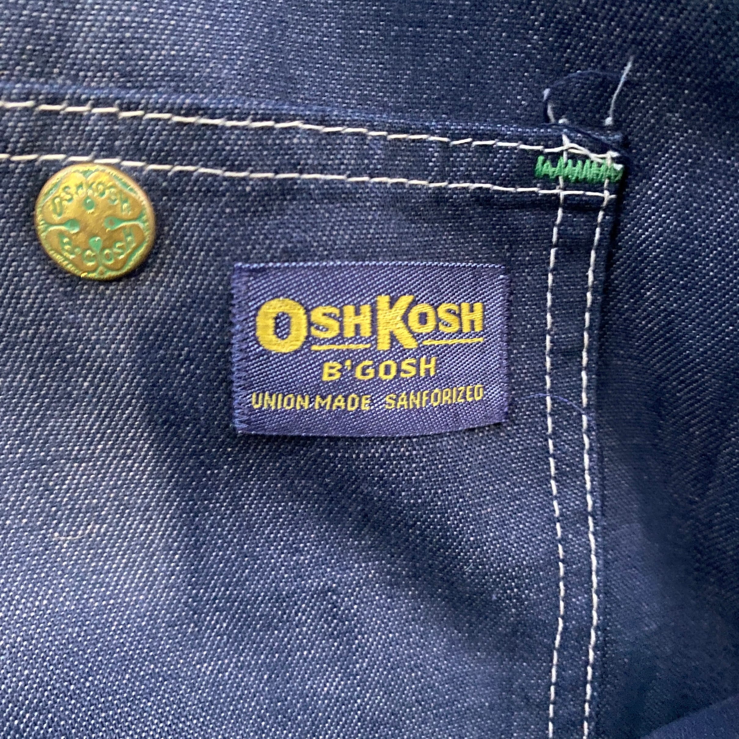 年代 USA製 OSHKOSH B'GOSH オシュコシュ ビゴッシュ カバーオール