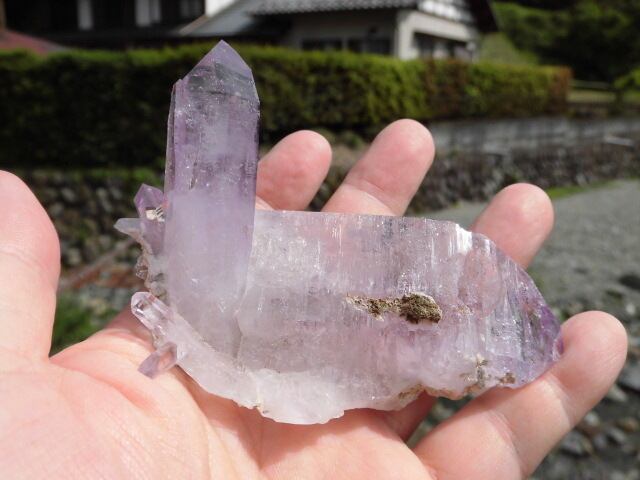 【送料無料】【高品質】メキシコベラクルス産アメシスト　no.1