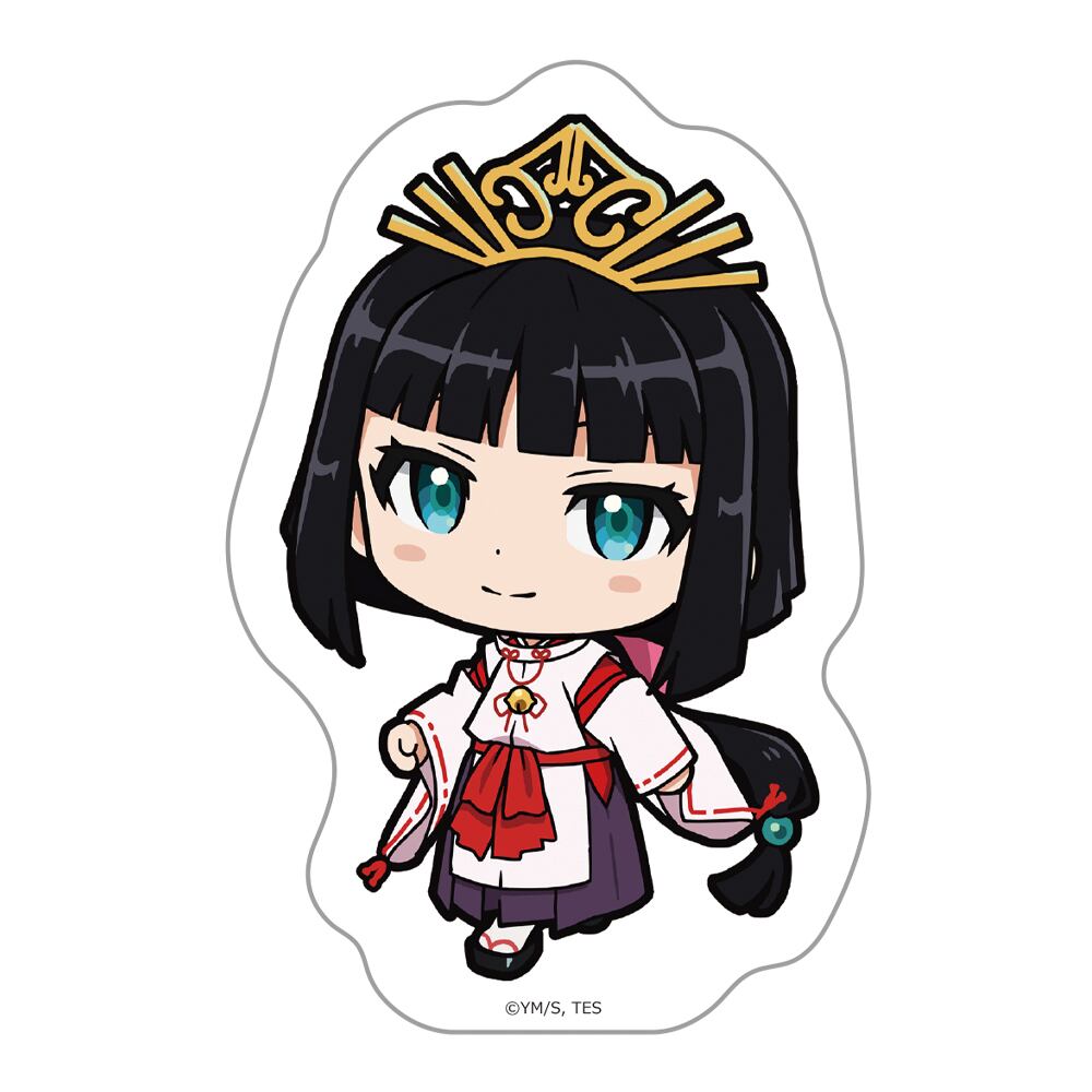 逃げ上手の若君 ついてっくダイカットステッカー 雫