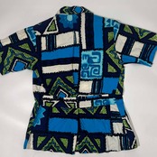 70s Diamond Head SPORTS WEAR ダイヤモンドヘッド 総柄 アロハシャツ ジャケット S/マルチ メンズ ビンテージ