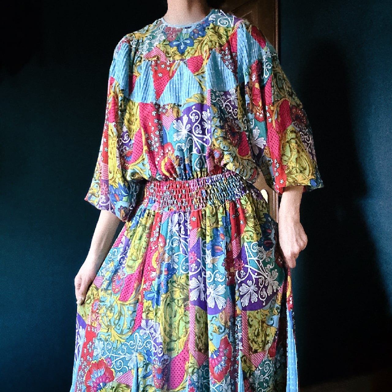 80s Vintage Rare Diane Freis Dress | Milagro Vintage 80s Vintage Rare Diane Freis Dress | Milagro Vintage