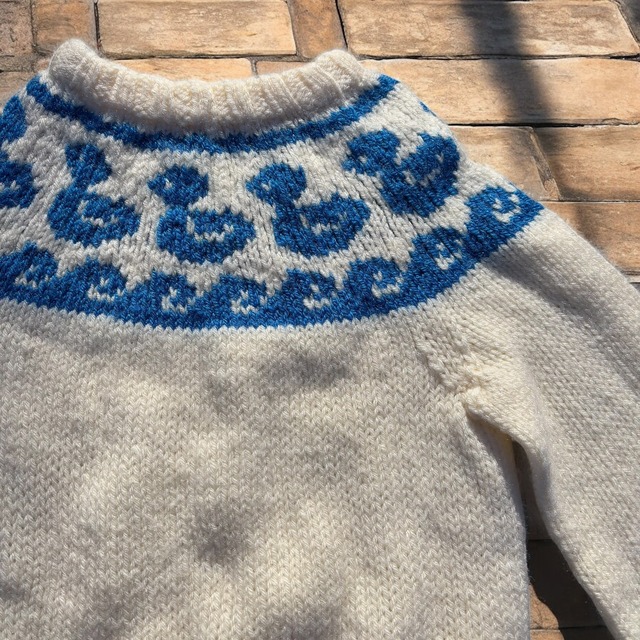 【KIDS】hand knit size:110-120前後