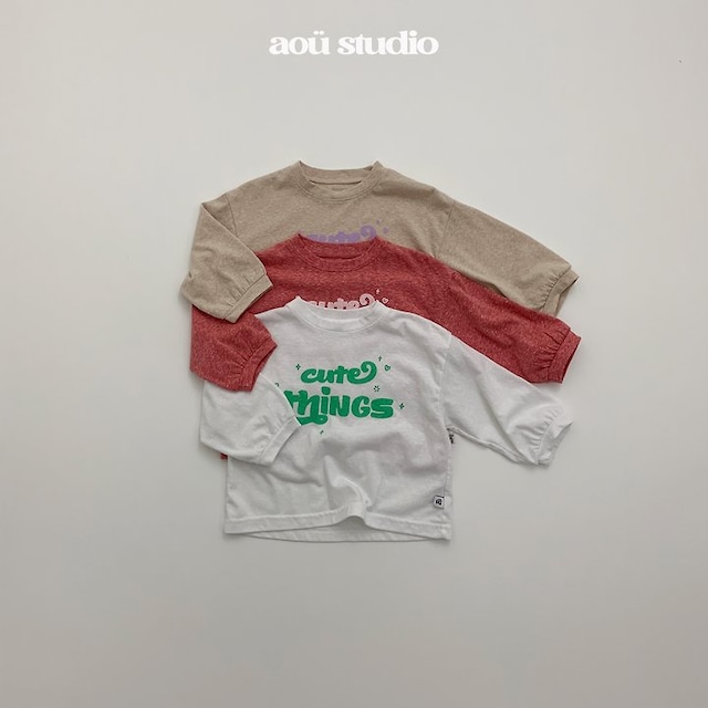 【取寄】aou|cu tee|キューT|XS-L|kids|26 summer