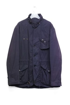 90’s “Polo Ralph Lauren” Navy Color Military Motif Multi Pockets Jacket