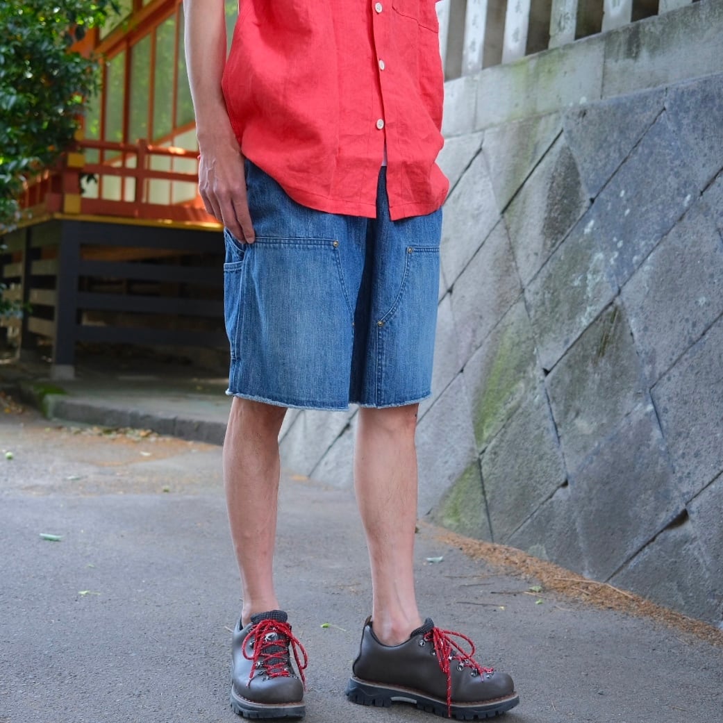 KENNETH FIELD(ケネスフィールド) /FOREST SHORTS selvage DENIM -USED
