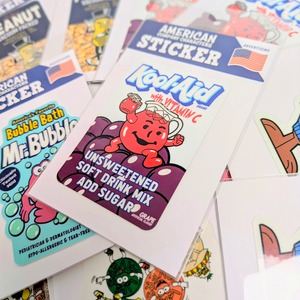 送料無料！【 Kool-Aid With VITAMIN C ( クールエイド )  / クールエイドマン 】American Company Characters STICKER / ステッカー〚アメリカン雑貨 アメトイ〛
