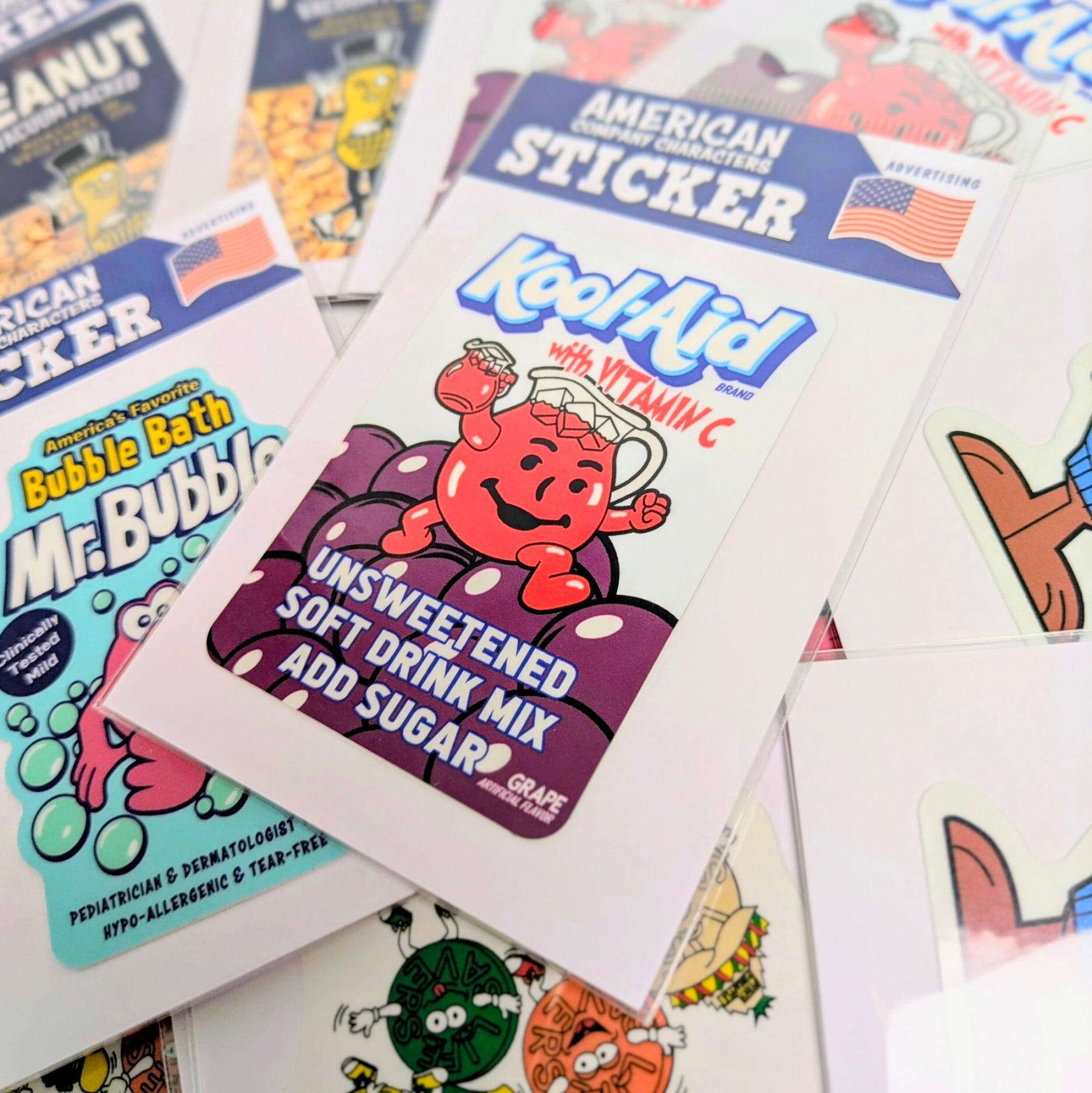 送料無料！【 Kool-Aid With VITAMIN C ( クールエイド )  / クールエイドマン 】American Company Characters STICKER / ステッカー〚アメリカン雑貨 アメトイ〛