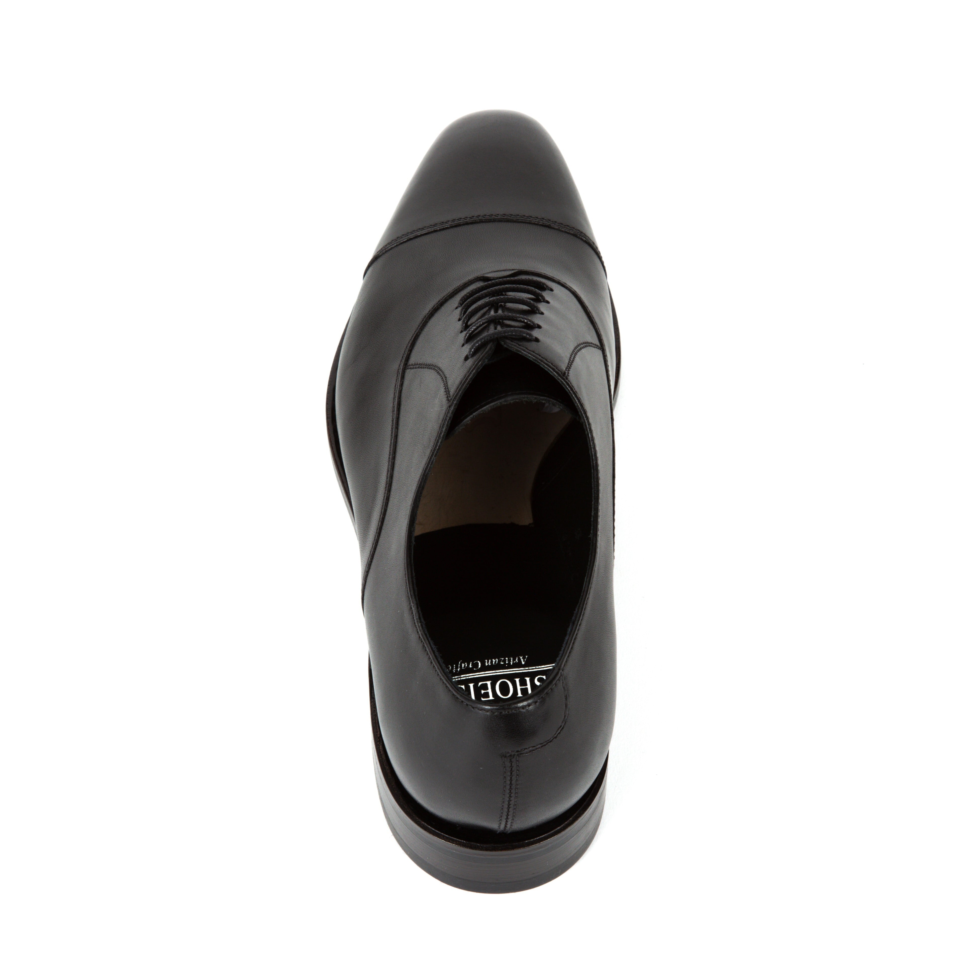SHOEISM 02041WD [Straighttip Oxford] BLACK CALF | SHOEISM ONLINE STORE