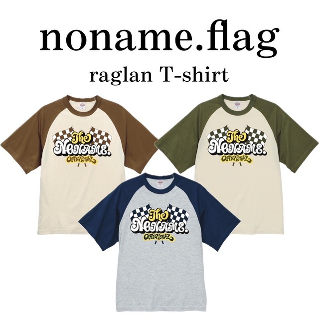 noname.flag  raglan sleeve t-shirt
